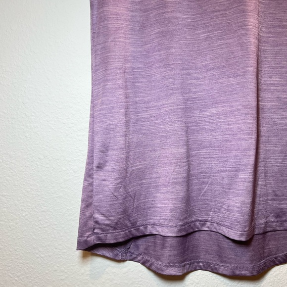 AVIVA Women’s Short Sleeve Lavender Athletic Gym Top Size M - Picture 5 of 8